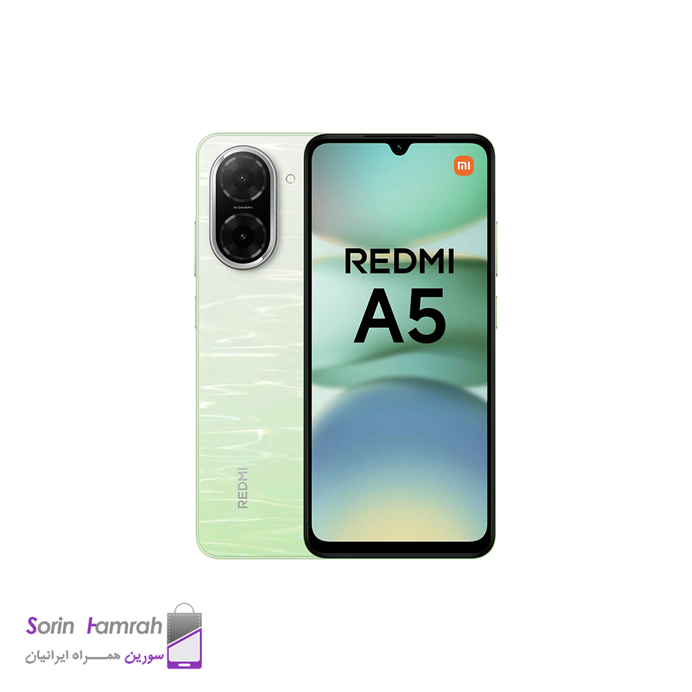 گوشی موبایل شیائومی مدل Redmi A5 4G ظرفیت 128 گیگابایت رم 6 گیگابایت